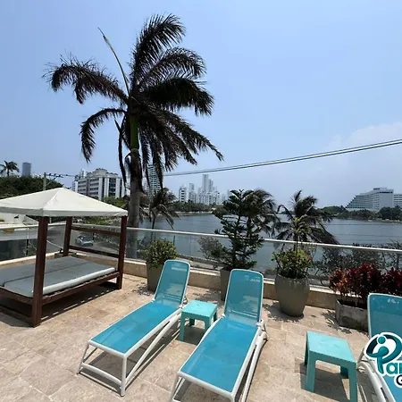 Laguito Bocagrande Por Parceros Group Apartahotel Cartagena